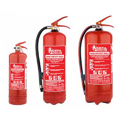Kuru Kimyevi Tozlu Yangın Söndürme Cihazları