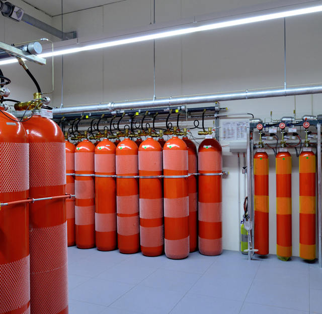 FM-200 Gazlı Söndürme Sistemleri