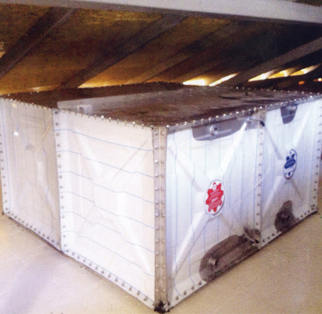 Tek Katlı Paslanmaz ve Galvaniz Modüler Su Deposu